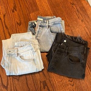 Lot of 3 pairs of PACSUN jeans, size 24